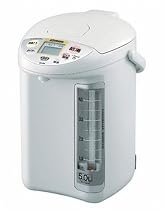 ZOJIRUSHI 湯めいっぱい マイコン沸とう電動ポット グレー CD-PA50-HA