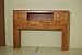 Alder Bookcase Headbord (King)