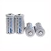ON THE WAY®4 Pcs 16340 1000mAh 3.7V CR123A Protected Rechargeable Batteries