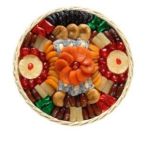 Graduation Gift Basket Elegant Dried Fruit (Large)
