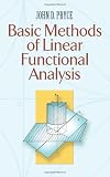 Basic Methods of Linear Functional Analysis (Dover Books on Mathematics)