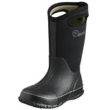 Bogs Toddler/Little Kid Classic High Handles  Boot,Black,5 M Big Kid