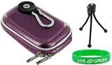 41syNqjc53L._SL160_ Hard Carrying Case  and Tripod for Flip UltraHD Camcorder White