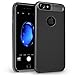 iPhone 7 Case, Orzly AirFrame for iPhone 7 – Lightweight & Slim-Fit Protective Bumper Frame & Case for iPhone 7 - Black on Black