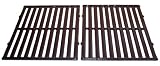 Porcelain Coated Cast Iron Rectangular Cooking Grid Set for Vermont Castings - ProChef - Ellipse and Kenmore Grills