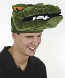 Plush Crocodile Head Costume Hat