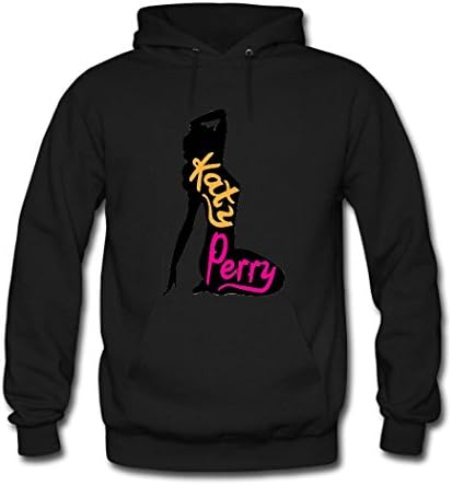 Fanging Design Katy Perry Adult Hoodie, Custom Print Classic Sweatshirt Large Black