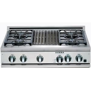 DCS CP-364GL-SSN Cooktop 36 , Some Burner , Normal Gas