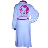 Marilyn Monroe White Long Bath Robe