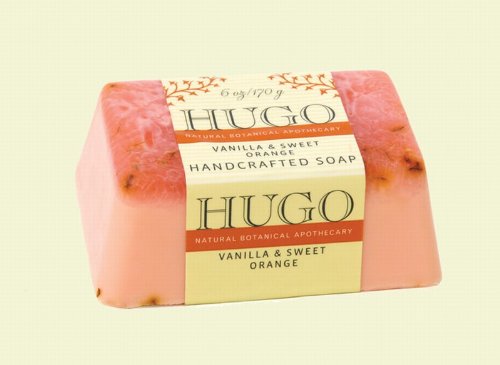 Hugo Naturals -Vanilla & Sweet Orange Soap, 6oz