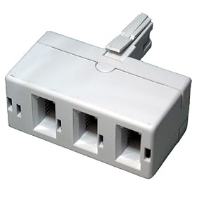 BT Telephone Socket Tripler/Splitter
