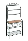 Powell Green Baker's Rack
