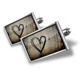 Cufflinks "Love, love, heart" - Hand Made Cuff Links