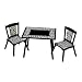 Wild Side Table and 2 Chair Set