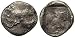 Dynasts of Lycia, Uncertain Dynast, c. 5th Century B.C.; Silver Hemidrachm