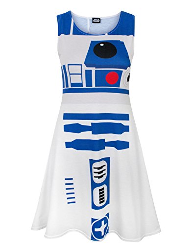 Star Wars R2D2 Women's Cosplay Costume Dress