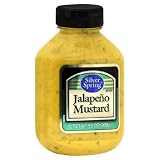 Silver Springs Mustard, Jalapeno, 9.5-Ounce Squeeze Bottles (Pack of 9)