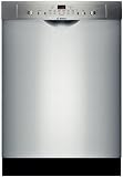Bosch : SHE6AP05UC 24in Ascenta Series Full Console Dishwasher - Stainless Steel