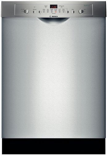 Bosch SHE6AP05UC 24 Ascenta Series Full Console Dishwasher - Stainless Steel