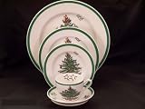 Spode Christmas Tree 5-Piece Dinnerware Set, Service for 1