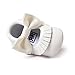 LIVEBOX Infant Baby Girls' Premium Soft Sole Mary Jane with Bow Prewalker Toddler Shoes(S: 0~6 months,Tassels-White)