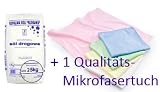 Streusalz 25kg + 1 (GRATIS) Qualit&auml;tsmikrofasertuch aus deutscher Herstellung, Grundpreis 0,58 Euro/kg - BauDirekt