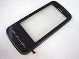 Black Touch Screen Digitizer Front Glass Lens Part with Frame for Nokia C6- ....