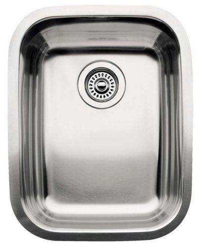 Blanco 510-879 Supreme 3/4 Single Bowl Kitchen Sink, Satin Polished Finish