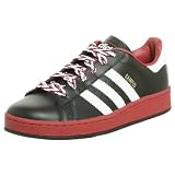 adidas Originals Kids Campus 2 Leather Shoe,Black/White,6 M Big Kid