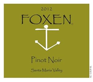 2012 FOXEN Pinot Noir Santa Maria Valley 750 mL