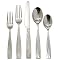 Saturn 45-pc. Flatware Set - Sand