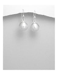 Ball Earrings In 92.5 Sterling Silver