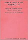 Groups of diffeomorphisms : in honor of Shigeyuki Morita on the occasion of his 60th birthday
