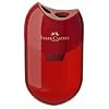 Spitzer Doppelspitzdose rot/blau