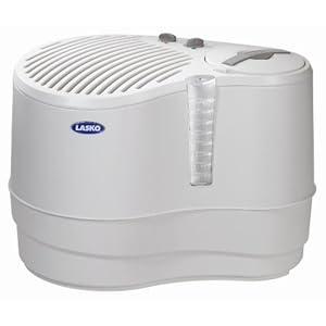 Lasko 1128 9-Gallon Evaporative Recirculating Humidifier