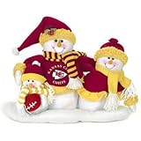Kansas City Chiefs Table Top Snow Family