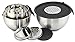 Stainless Steel Mixing Bowl | Silicone Non-Slip Base - Lightweight & Perfect Size For All Mixing, Prepping & Serving Need - Set of 3 | by Zell