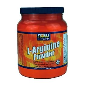 NOW Foods L-Arginine Powder, 1-Pound: Health &amp; Personal Care
