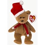 1997 Holiday Teddy Bear - MWMT Ty Beanie Babies