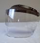 Motorcycle Helmet Deluxe Flip Face Shield Visor New MXL