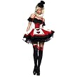2Pc. Pretty Playing Card Costume, Includes Dress And Neck Pi