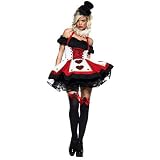  : 2Pc. Pretty Playing Card Costume, Includes Dress And Neck Pi