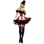 2Pc. Pretty Playing Card Costume, Includes Dress And Neck Pi