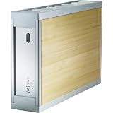 SimpleTech by Hitachi [re]drive R500U 500 GB Turbo USB 2.0 External Hard Drive (Grey/Bamboo)