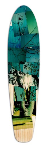 Gold Coast moon Longboard Deck, Rebirth