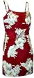 Misses White Hibiscus Hawaiian Sun Dress