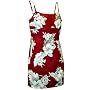 Misses White Hibiscus Hawaiian Sun Dress