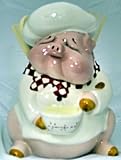 Review DCI 888.54G / Pig Chef Ceramic Canister Cookie Jar with Mixing Utensils