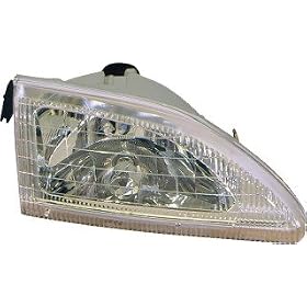 HEADLIGHT Right RH (Passenger) for FORD Mustang Cobra (1994-1998), Front Lamp Assembly, 1994 1995 1996 1997 1998 94 95 96 97 98