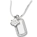 Baltimore Orioles Mini Dog Tag Necklace